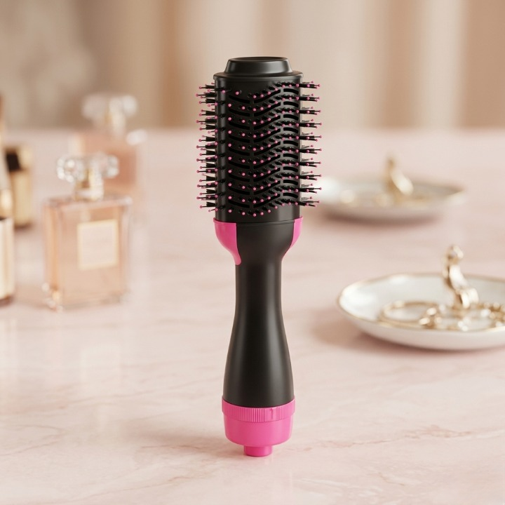 One Step Hair Dryer and Volumizer 3‑in‑1 Hair Dryer with Comb, Hair Straightener & Curler for Easy Styling